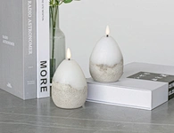 wax flameless candle