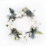Christmas Wreath with LED light chain