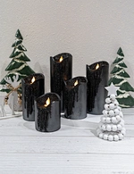 flickering flameless candles