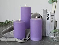 flickering flameless candles