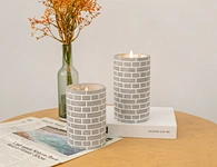 flickering candles