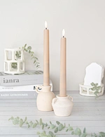flickering flameless candle