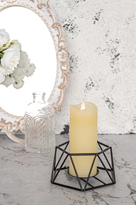 metal candlestick