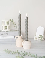 LED Plastic Taper Candle