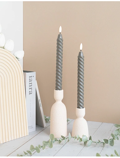 LED Plastic Taper Candle