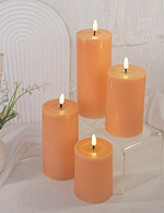 flickering flameless candles