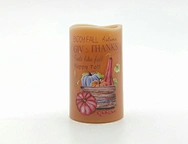wax candle with sensor