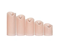 flickering flameless candles