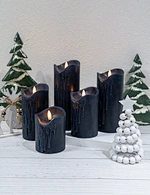 flickering flameless candles