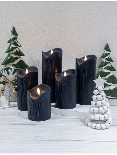 flickering flameless candles