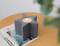 led wax candle light