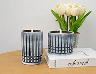 led flameless wax candles