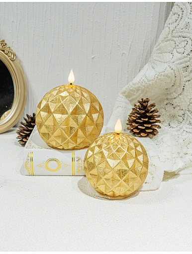 flameless ball candles