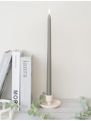 LED Plastic Taper Candle