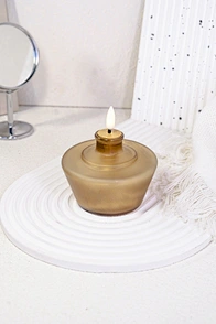 led candle glass light  led light