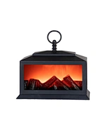 LED flameless fireplace