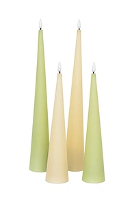 flickering flameless candles