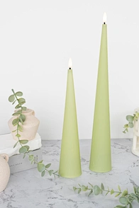 led taper candle light