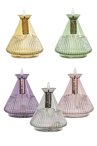 led candle glass light  led light
