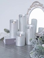 blue flame candles
