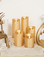 blue flame candles