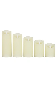 led candle with flame