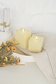 plastic flameless candles