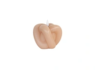 LED holiday swing wax candle