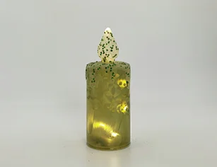 Led glass candle