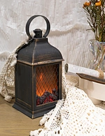 LED flameless fireplace