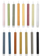 led flameless wax candle