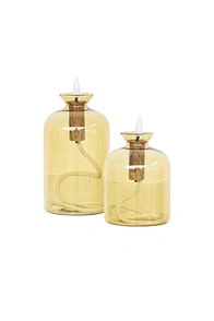 led candle glass light  led light