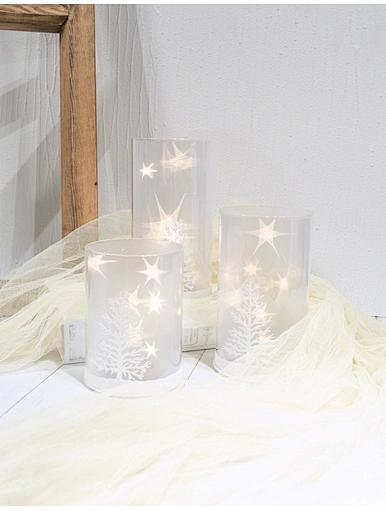 LED glass decoration