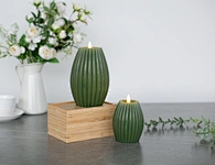 unique led wax candle