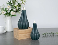 unique led wax candle
