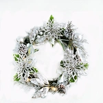 Christmas Wreath with LED light chain