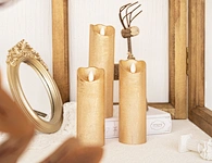 safe flame candles