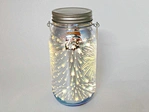 LED glass jar