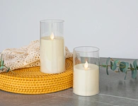 plastic flameless candles