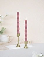 led flickering wax candle