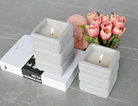 led wax candle light