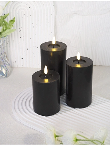 flickering flameless candle