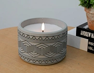 unique led wax candle