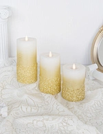 flickering flameless candles