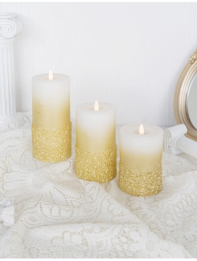 flickering flameless candles