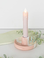 LED Plastic Taper Candle
