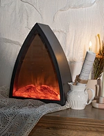 LED flameless fireplace