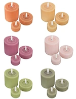 flickering flameless candles