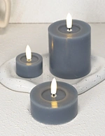 flameless led wax candles