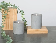 unique led wax candle